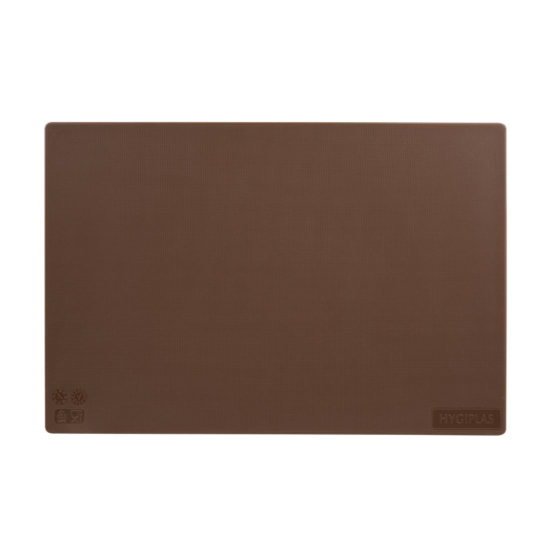 Hygiplas Low Density Brown Chopping Board • PAS-P_GH792