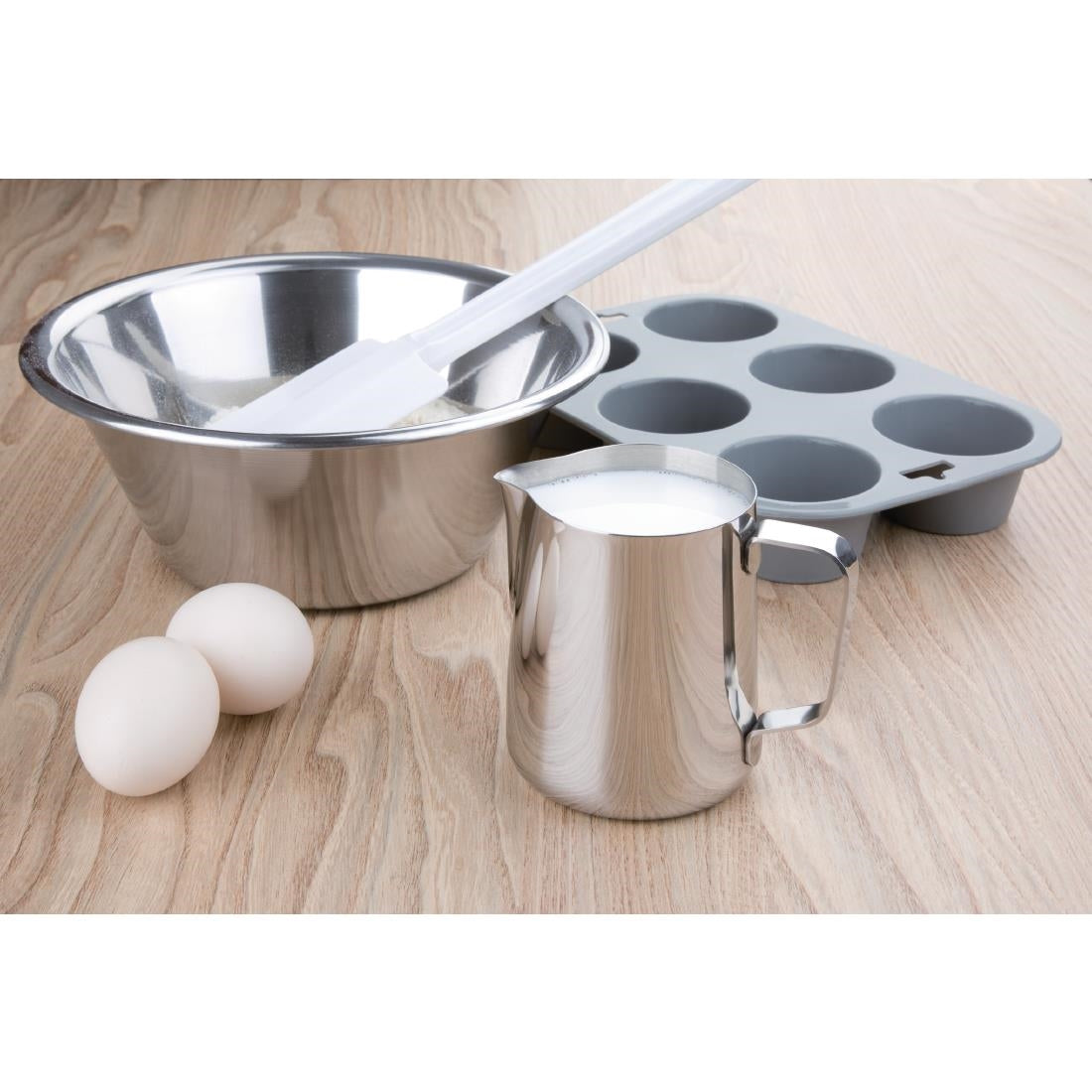Olympia Milk Jug Stainless Steel 570ml • PAS-J317