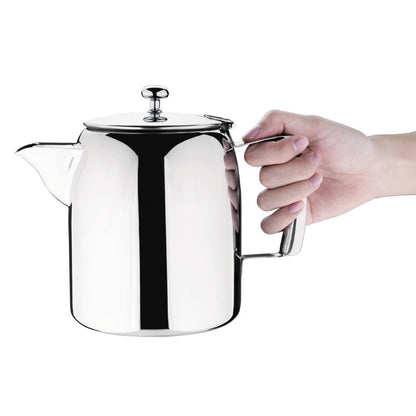 Olympia Cosmos Tea Pot Stainless Steel 1.4Ltr • PAS-J324