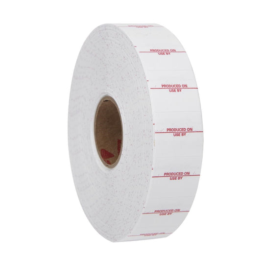 Produced On Labels (14000 Pack) (For use with J329 label gun. Free ink roller with every pack of labels) • PAS-J330