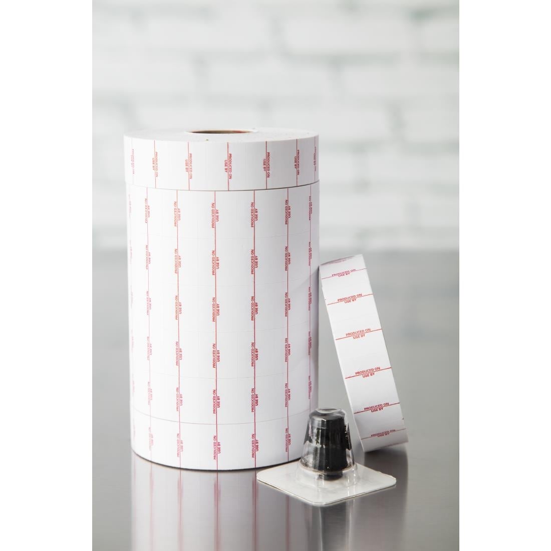 Produced On Labels (14000 Pack) (For use with J329 label gun. Free ink roller with every pack of labels) • PAS-J330