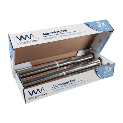 Wrapmaster Foil Refills 90m x 460mm Pack of 3 • PAS-J371