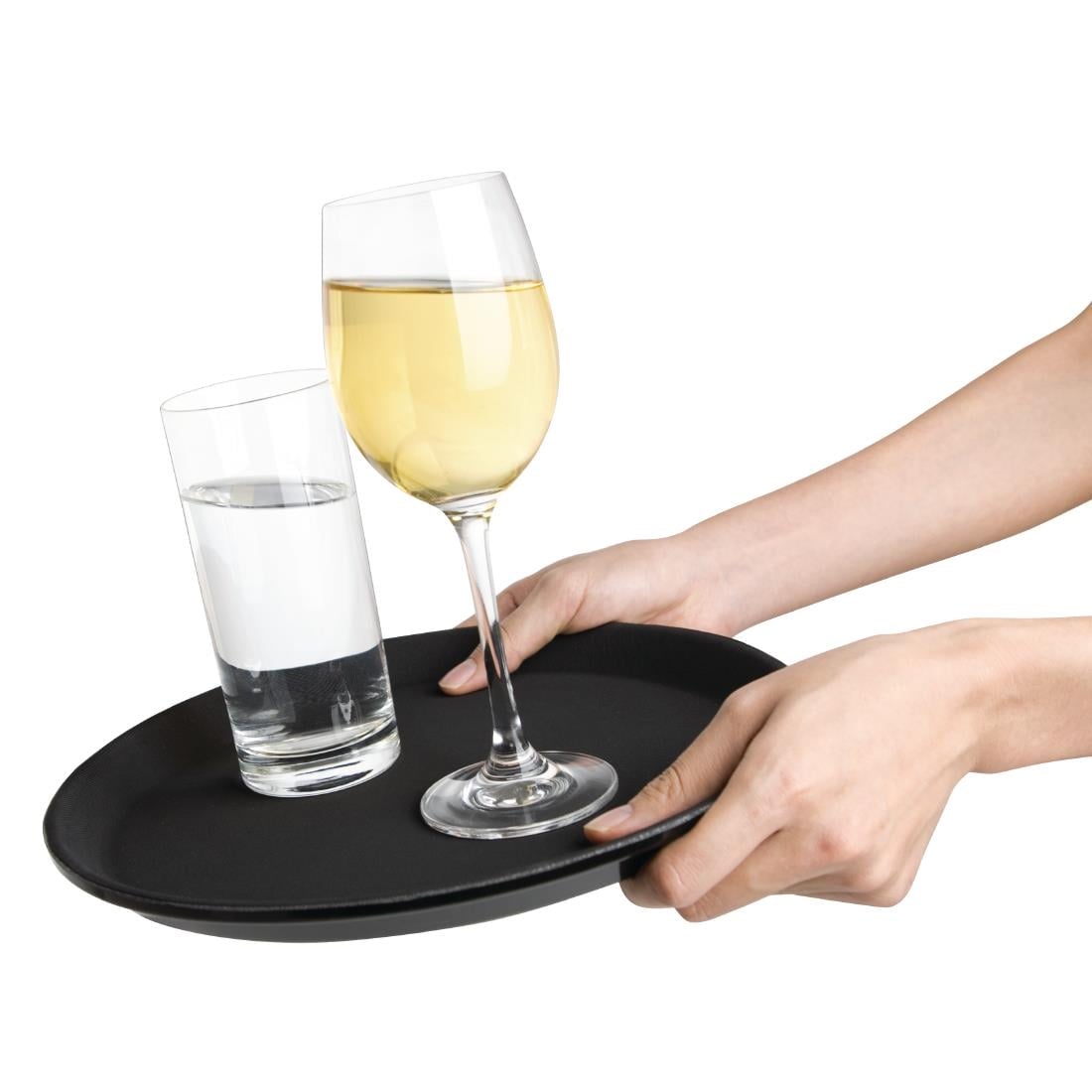 Olympia Kristallon Fibreglass Round Anti-Slip Bar Tray small • PAS-J845