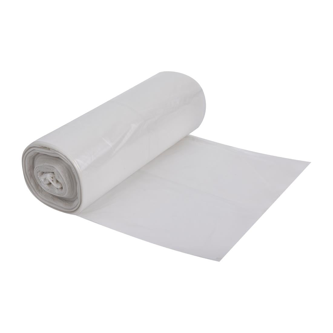 Jantex Heavy Duty Bin Bags Clear 45Ltr (100 Pack) (Material: Polyethylene. 850(W)x960(L)mm) • PAS-JA176