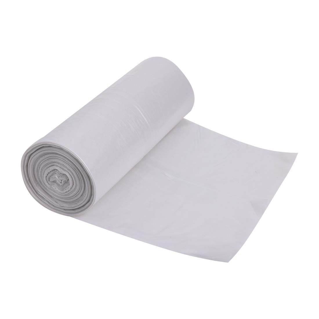 Jantex Heavy Duty Bin Bags Clear 65Ltr (100 Pack) (Material: Polyethylene. 940(W)x1100(L)mm) • PAS-JA177
