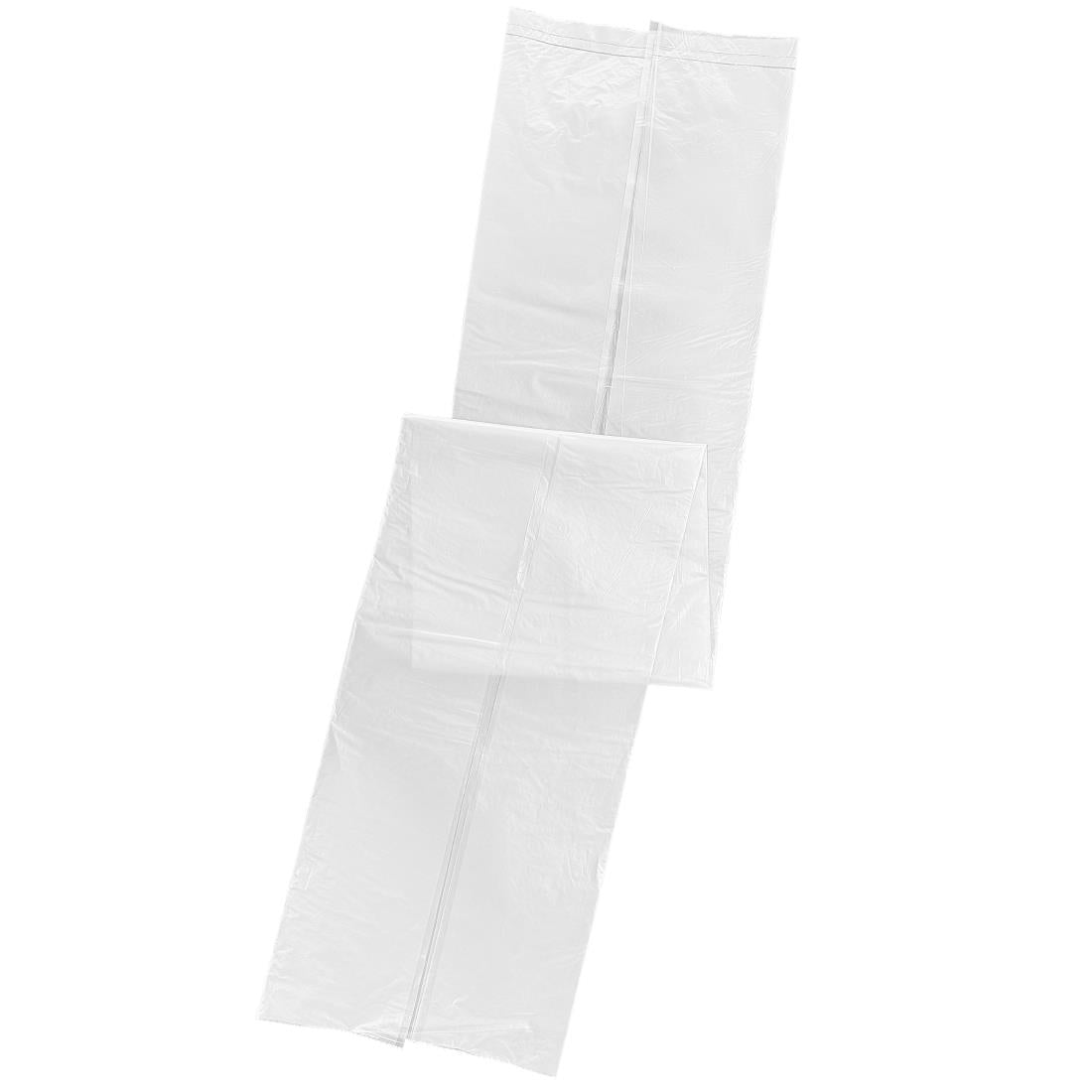 Jantex Heavy Duty Bin Bag Clear 87Ltr (100 Pack) (Material: Polyethylene. 940(W)x1230(L)mm) • PAS-JA178
