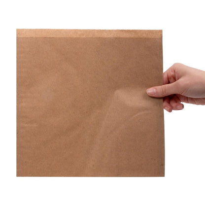 Fiesta Recyclable Food/Bakery Bags 254mm (1000 Pack) (254(W)x254(L)mm | Paper weight: 49gsm) • PAS-JA337
