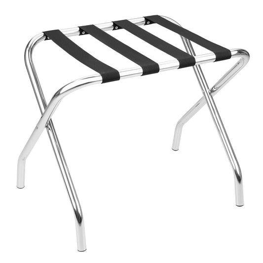 Bolero Stainless Steel Luggage Rack (Maximum weight capacity: 35kg. Foldable. 612(L)x456(W)x507(H)mm) • PAS-JA340