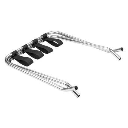 Bolero Stainless Steel Luggage Rack (Maximum weight capacity: 35kg. Foldable. 612(L)x456(W)x507(H)mm) • PAS-JA340