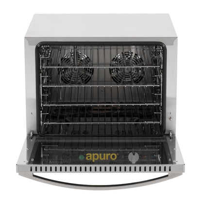 Apuro Bakery Convection Oven with Steam 66Ltr (2.8kW. Fits 4x 2/3GN or 4x 460x330mm bakery trays) • PAS-JA371-A