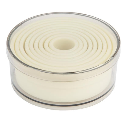 Vogue Plain Round Nylon Pastry Cutters (9 Pack) (Nylon. Pack of 9) • PAS-JA522