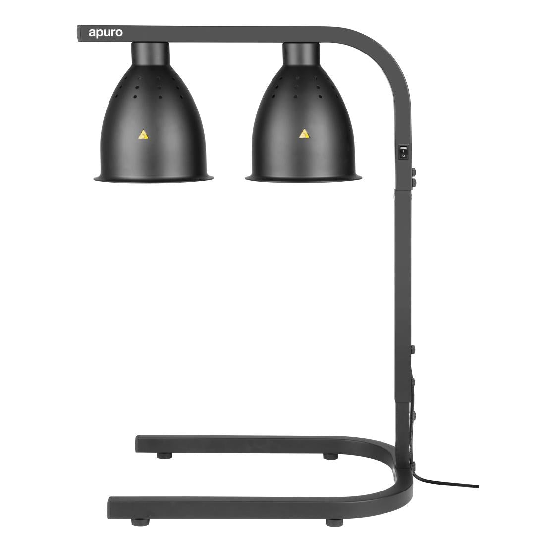 Apuro Infrared Food Warmer Matt Black • PAS-JA865-A