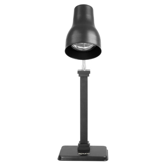 Apuro Heat Lamp Carving Station Matt Black 250W • PAS-JA866-A