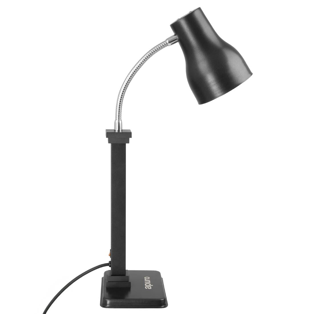 Apuro Heat Lamp Carving Station Matt Black 250W • PAS-JA866-A