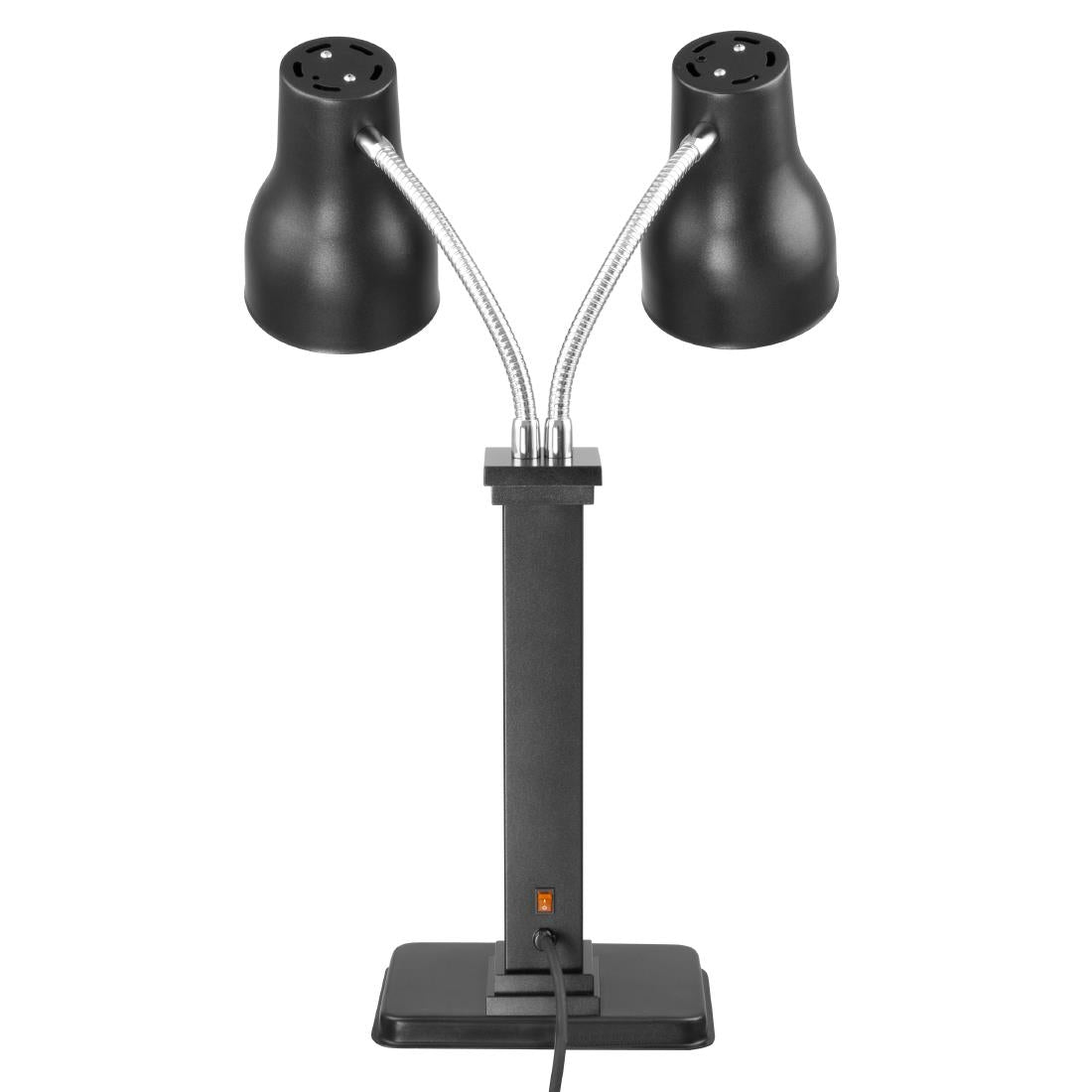 Apuro Double Heat Lamp Carving Station Matt Black 2x250W (2x250W. Height: 660mm) • PAS-JA868-A