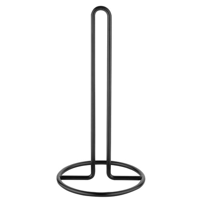 Jantex Kitchen Roll Holder Black (Black Steel Finish | 320(H)x160(Ø)mm) • PAS-JA994