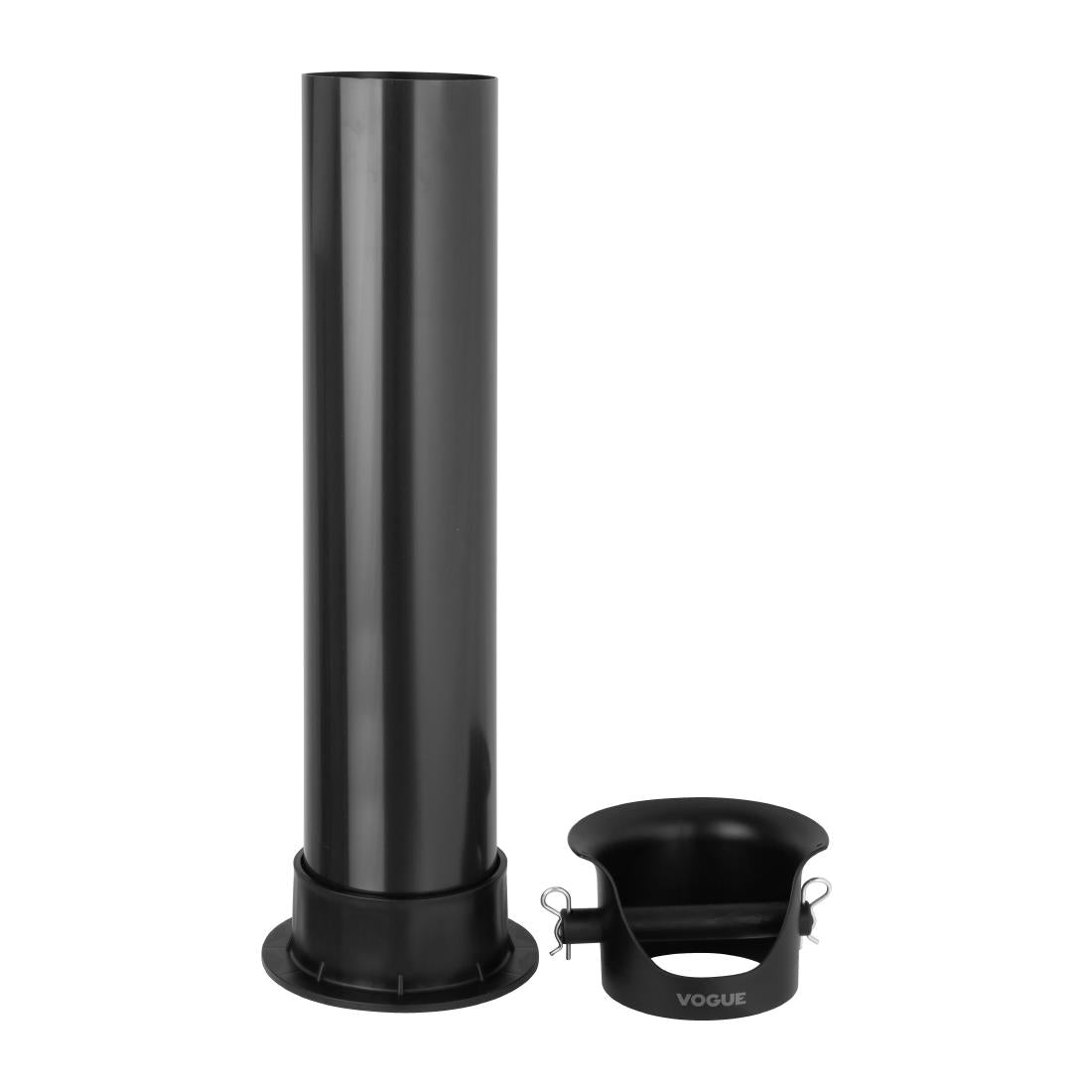 Vogue Plastic Coffee Knock Bin 13.5Ltr (Size: 854x232x247mm. Capacity: 13.5Ltr. Freestanding) • PAS-JB017