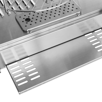 Apuro 4 Tier Heated Pizza Display Merchandiser • PAS-JB188-A