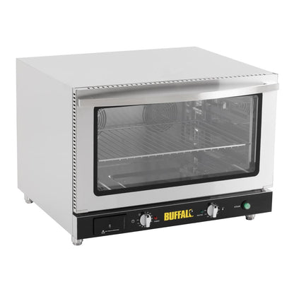 Apuro Bakery Convection Oven with Steam 100Ltr (Three phase. 4.6kW. Fits 4x 1/1GN or 4x 600x400 bakery trays) • PAS-JB189-A