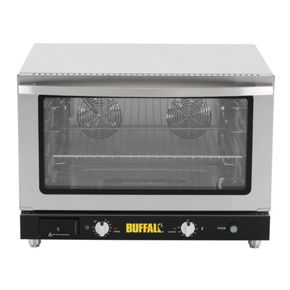 Apuro Bakery Convection Oven with Steam 100Ltr (Three phase. 4.6kW. Fits 4x 1/1GN or 4x 600x400 bakery trays) • PAS-JB189-A