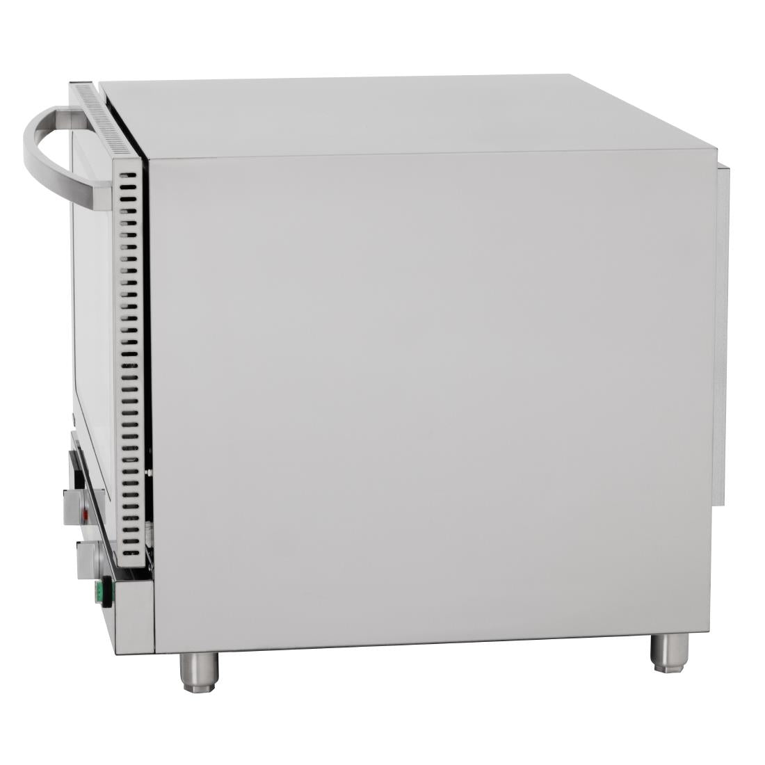 Apuro Bakery Convection Oven with Steam 100Ltr (Three phase. 4.6kW. Fits 4x 1/1GN or 4x 600x400 bakery trays) • PAS-JB189-A