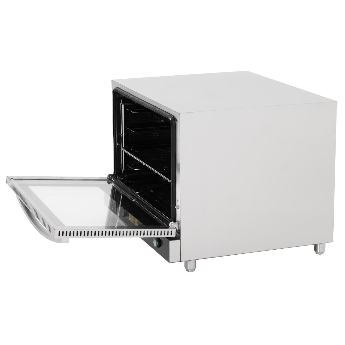 Apuro Bakery Convection Oven with Steam 100Ltr (Three phase. 4.6kW. Fits 4x 1/1GN or 4x 600x400 bakery trays) • PAS-JB189-A