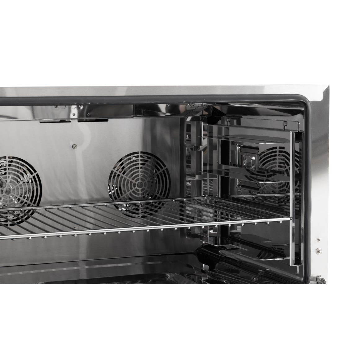 Apuro Bakery Convection Oven with Steam 100Ltr (Three phase. 4.6kW. Fits 4x 1/1GN or 4x 600x400 bakery trays) • PAS-JB189-A