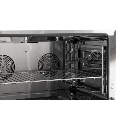 Apuro Bakery Convection Oven with Steam 100Ltr (Three phase. 4.6kW. Fits 4x 1/1GN or 4x 600x400 bakery trays) • PAS-JB189-A