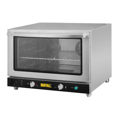 Apuro Bakery Convection Oven with Steam 100Ltr (Three phase. 4.6kW. Fits 4x 1/1GN or 4x 600x400 bakery trays) • PAS-JB189-A