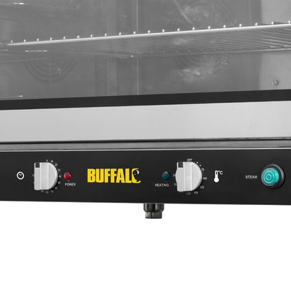Apuro Bakery Convection Oven with Steam 100Ltr (Three phase. 4.6kW. Fits 4x 1/1GN or 4x 600x400 bakery trays) • PAS-JB189-A