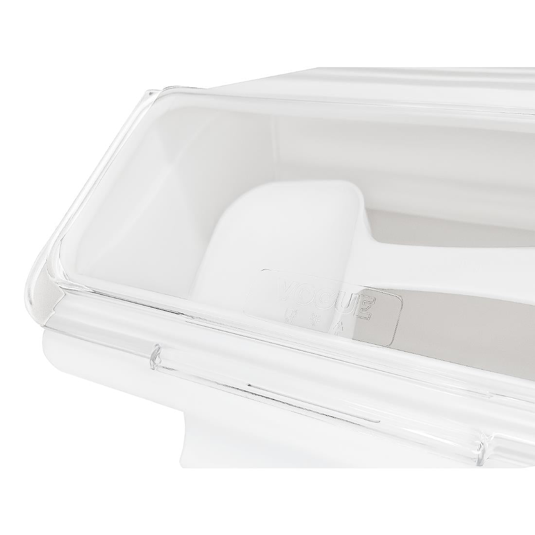 Vogue Ingredient Bin 7.5Ltr (Includes lid. Capacity: 7.5Ltr. Size: 366x215x292mm) • PAS-JB555