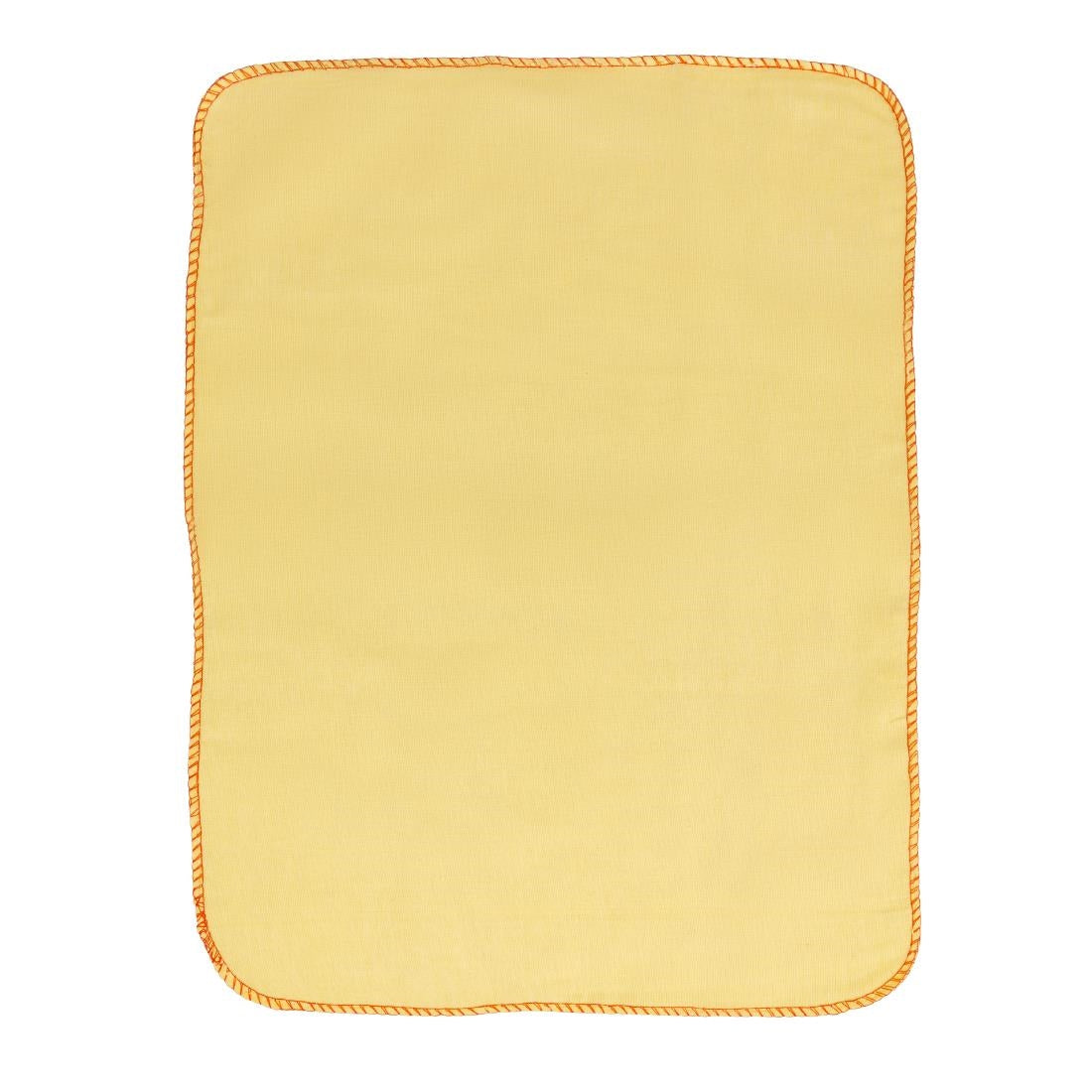 Jantex Yellow Dusters 500x400mm (10 Pack) • PAS-JB596