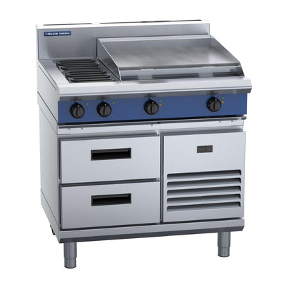 Blue Seal Evolution E516B-RB Refrigerated Base Electric Cooktop 900mm • PAS-JC071