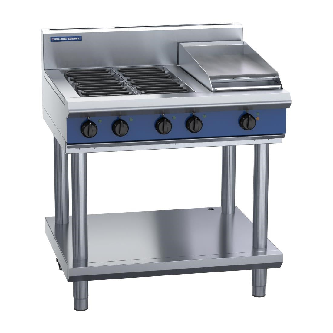 Blue Seal Evolution E516C-LS Leg Stand Electric Cooktop 900mm • PAS-JC073