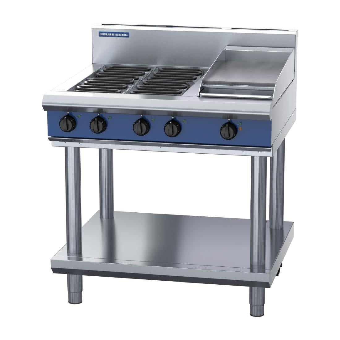 Blue Seal Evolution E516C-LS Leg Stand Electric Cooktop 900mm • PAS-JC073