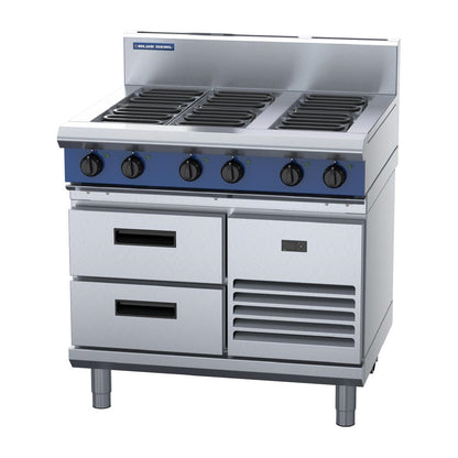 Blue Seal Evolution E516D-RB RF Base Electric Cooktop 900mm • PAS-JC077