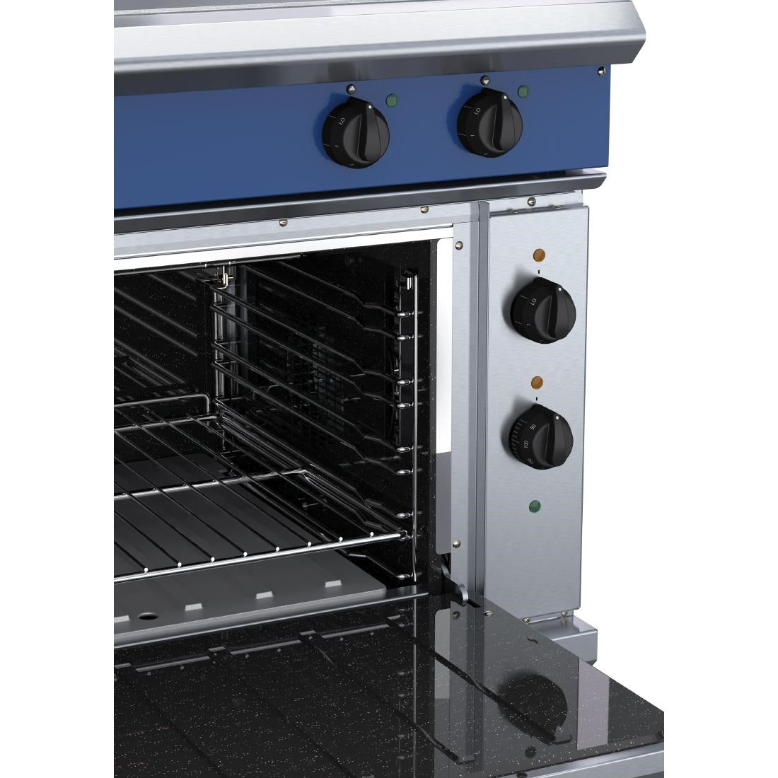 BlueSeal Evolution E576 Electric Solid Top Convection Oven 900mm • PAS-JC083