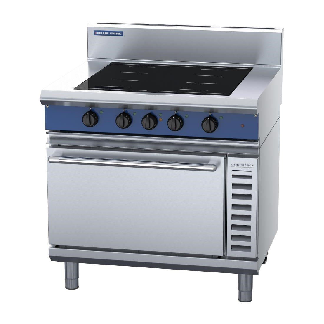 Blue Seal Evolution IN54F Induction Oven Range 900mm • PAS-JC086