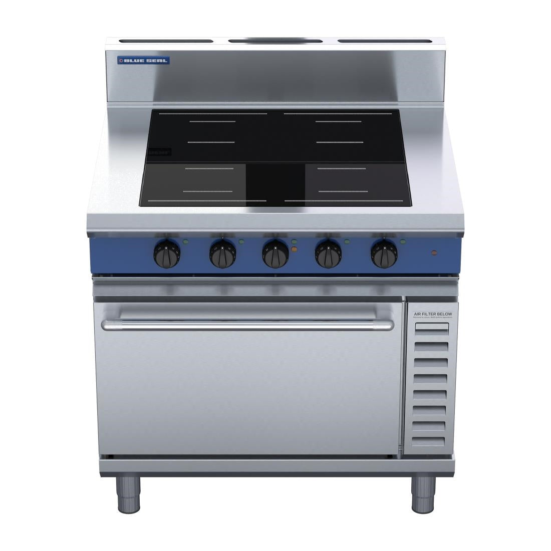 Blue Seal Evolution IN54F Induction Oven Range 900mm • PAS-JC086