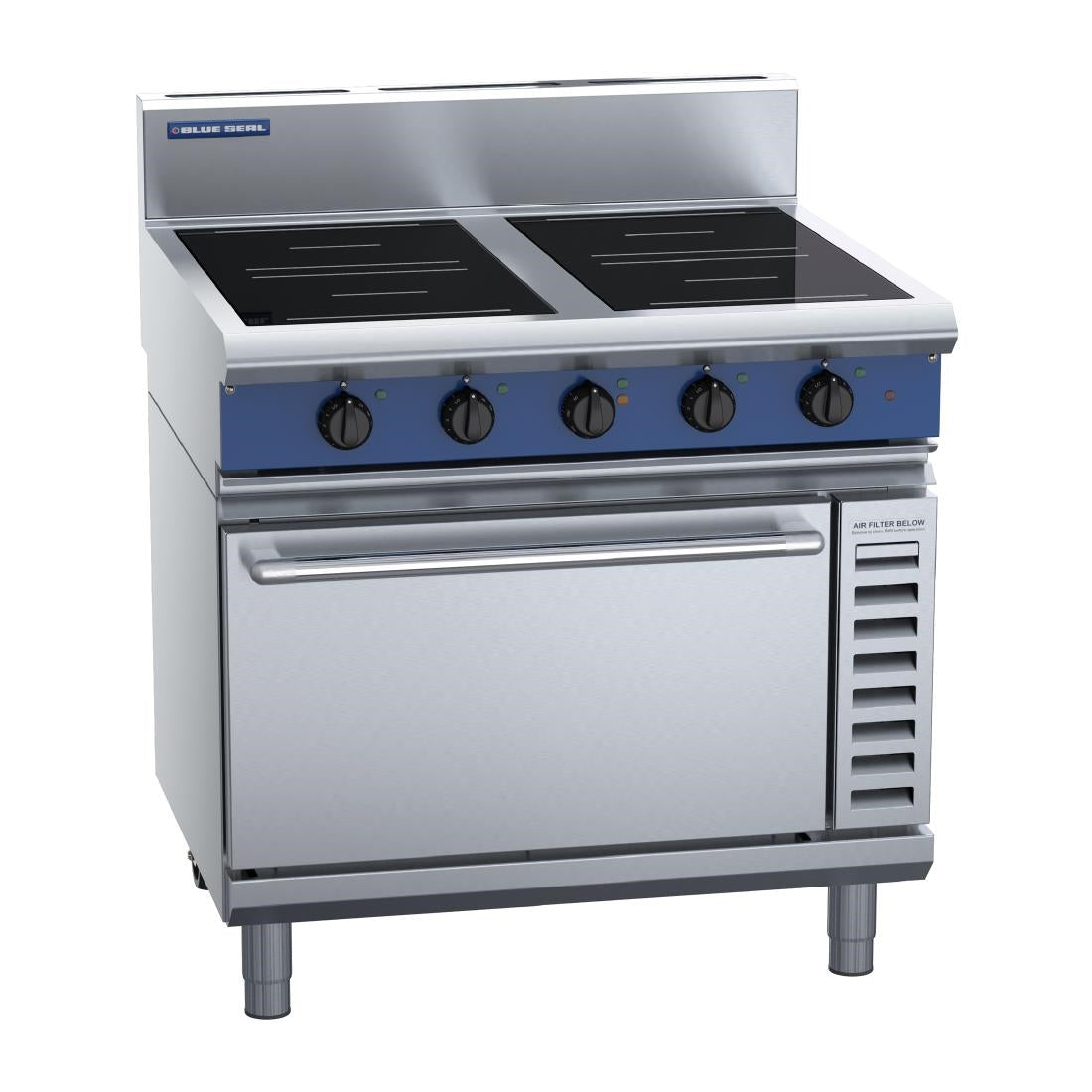Blue Seal Evolution IN54R3 Induction Oven Range 900mm • PAS-JC087