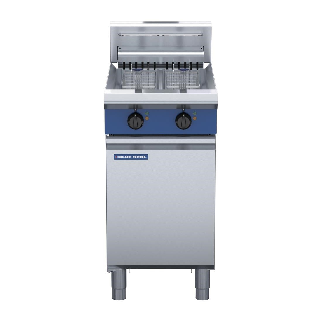 Blue Seal Evolution E44 Fryer Twin Pan 450mm • PAS-JC090