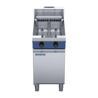 Blue Seal Evolution E44 Fryer Twin Pan 450mm • PAS-JC090