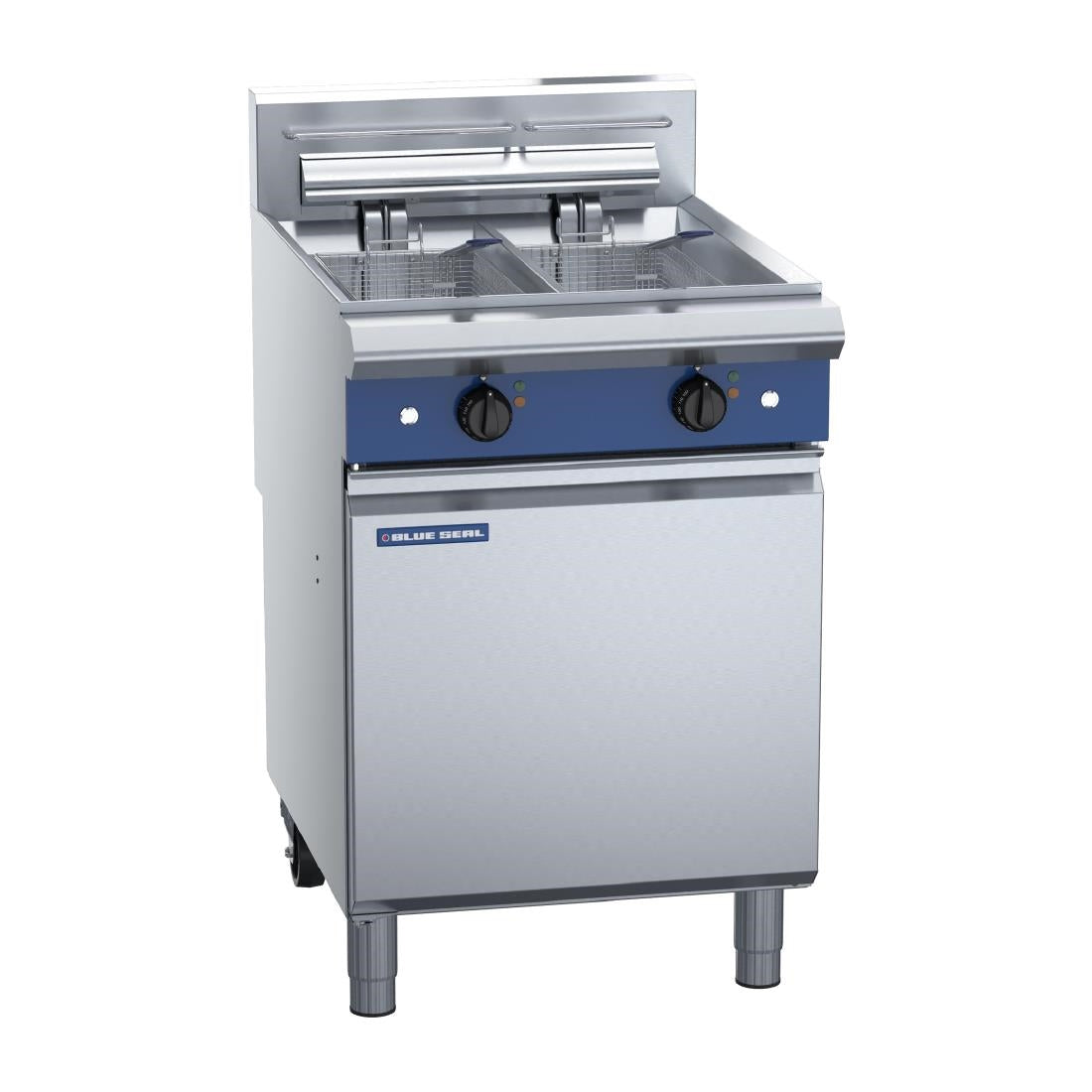 Blue Seal Evolution E66 Fryer Twin Pan 600mm • PAS-JC094