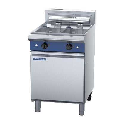 Blue Seal Evolution E66 Fryer Twin Pan 600mm • PAS-JC094
