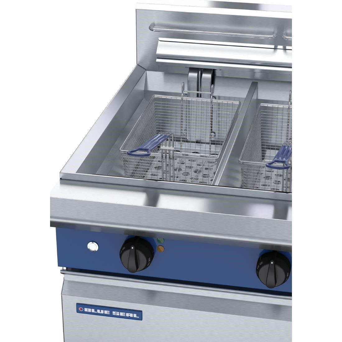 Blue Seal Evolution E66 Fryer Twin Pan 600mm • PAS-JC094
