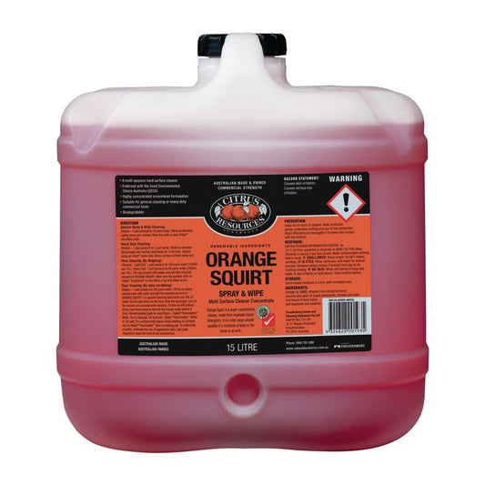 Oates Professional Orange Squirt Multi Purpose Cleaner 15Ltr • PAS-JC102