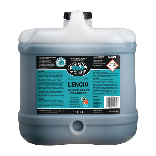 Oates Professional Lencia Bathroom and Washroom Cleaner 15Ltr • PAS-JC105