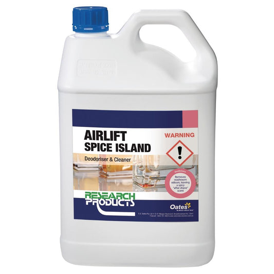 Oates Professional Airlift Spice Island Deodoriser and Neutraliser 5Ltr • PAS-JC107
