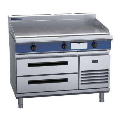 Blue Seal Evolution EP518-RB RF Base Electric Griddle 1200mm • PAS-JC118
