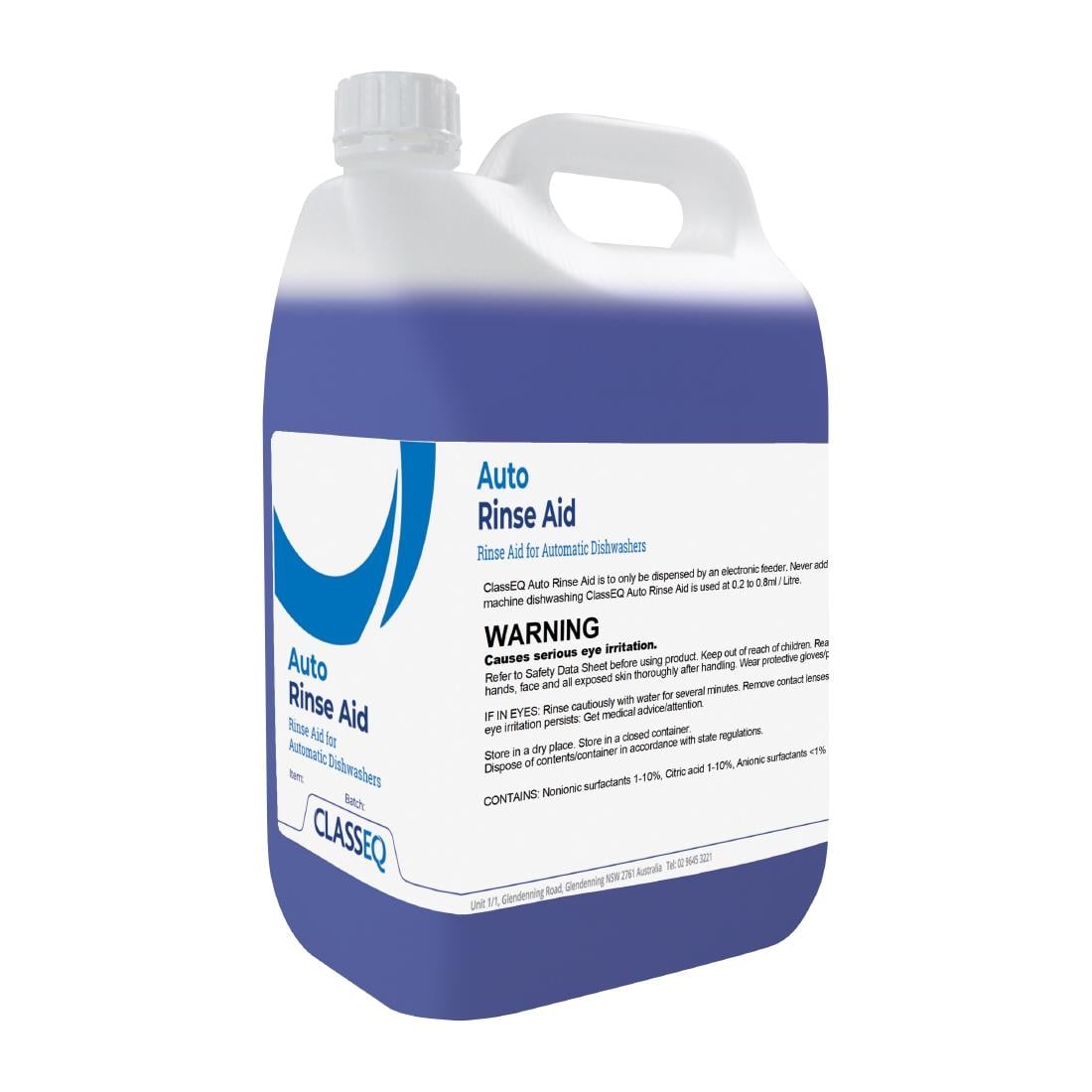 Classeq Warewashing Chemical 5Ltr Package • PAS-JC157